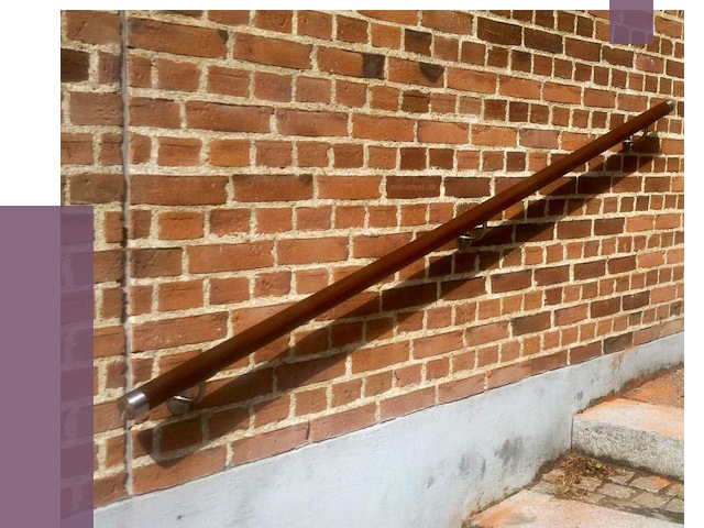 Изготовление пристенных поручней в Новошахтинске от 4531 руб. — ПРОЛЁТ-Нвш